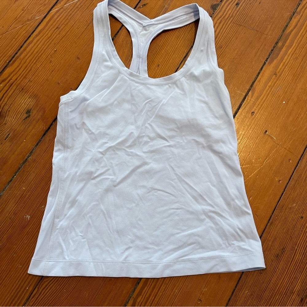 Lululemon pastel blue cool racer back tank